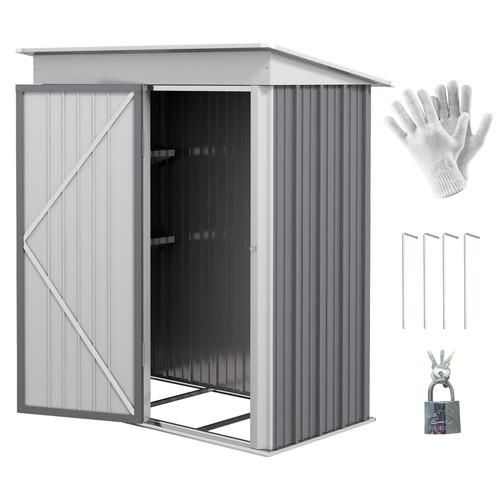 5x3ft metal lean garden - 5x3ft, to