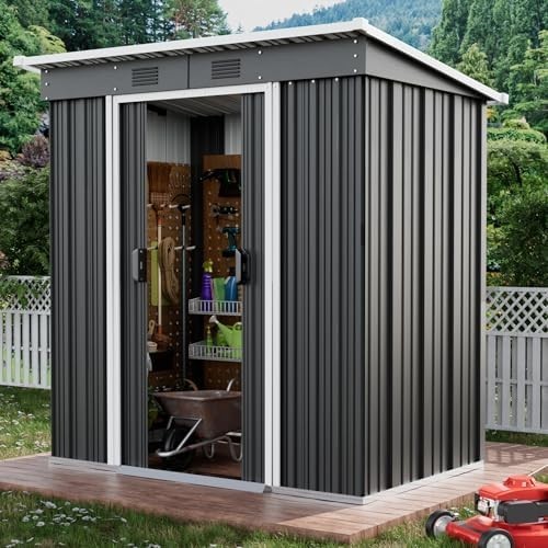 Metal garden storage - storage, shed
