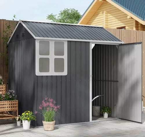 Metal garden shed outdoor - garden,